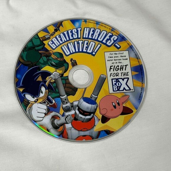 Greatest Heroes United ! - 4Kids TV - Fight for the Fight Fox Box DVD Disc Only - Picture 1 of 3